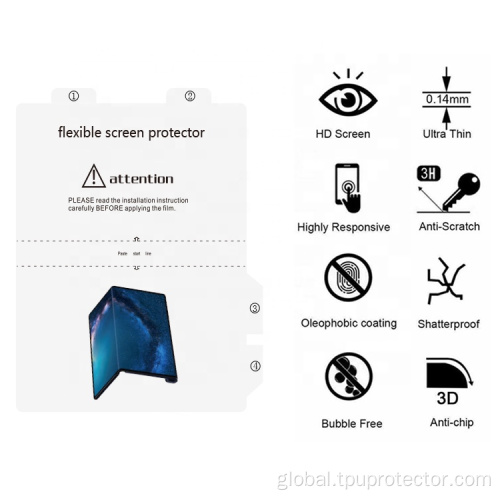 Foldable Screen Protector Hydrogel Foldable Screen Protector For Royole FlexPai Supplier